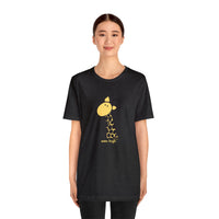 Aim High Giraffe Unisex Soft Cotton T-Shirt