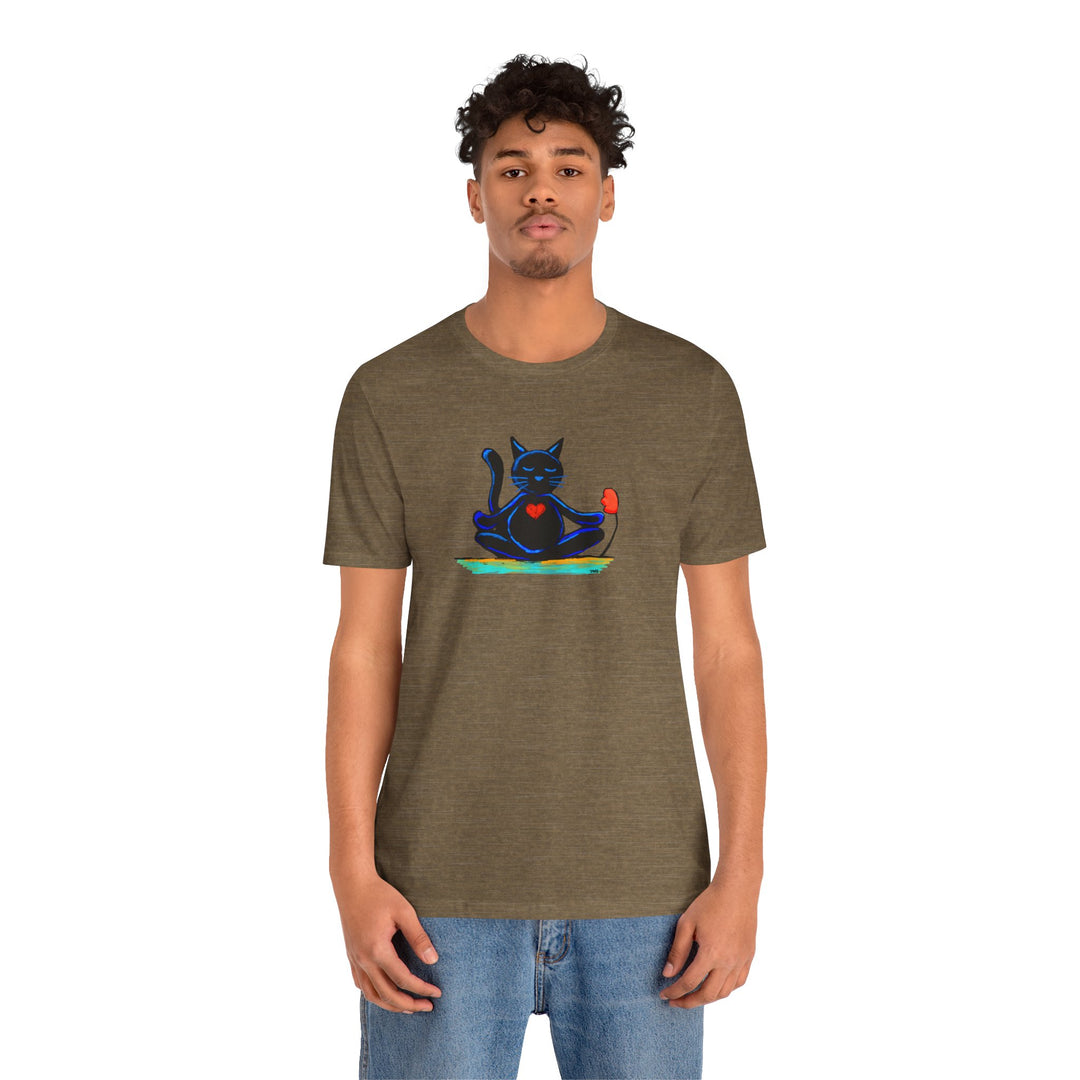 Cat Zen Unisex Jersey Short Sleeve Tee