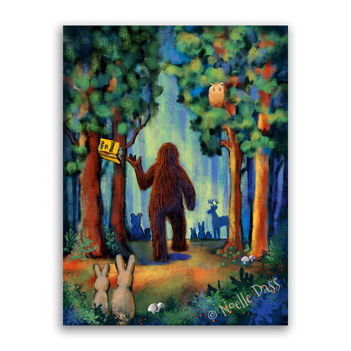 NOPE - Bigfoot Sequel - Part 2 Canvas / 30x40 / Unframed