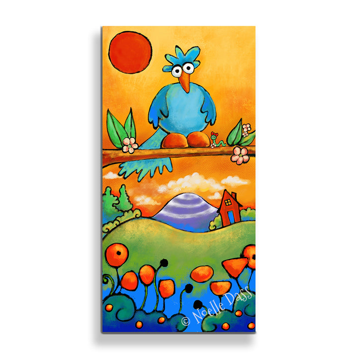 Bird Watching Canvas / 15x30 / Unframed