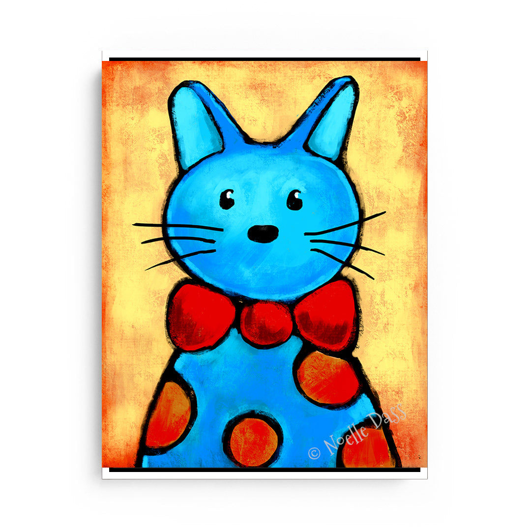 Mr Fancy Pants Canvas / 30x40 / White Floating Frame