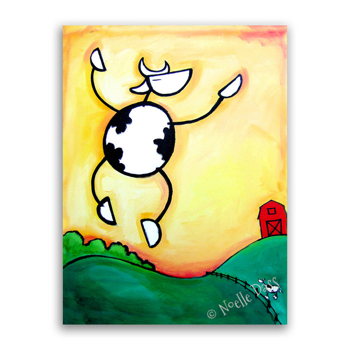 The Grass Is Greener! Canvas / 30x40 / Unframed
