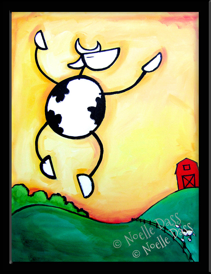 The Grass Is Greener! Paper / 6x8 / Framed