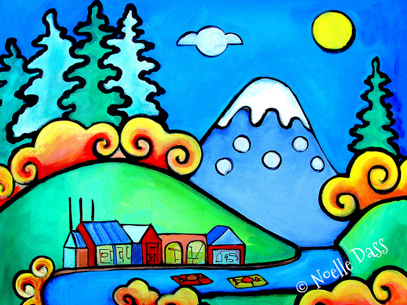 Oregon Daydreams Paper / 16x20 / Unframed