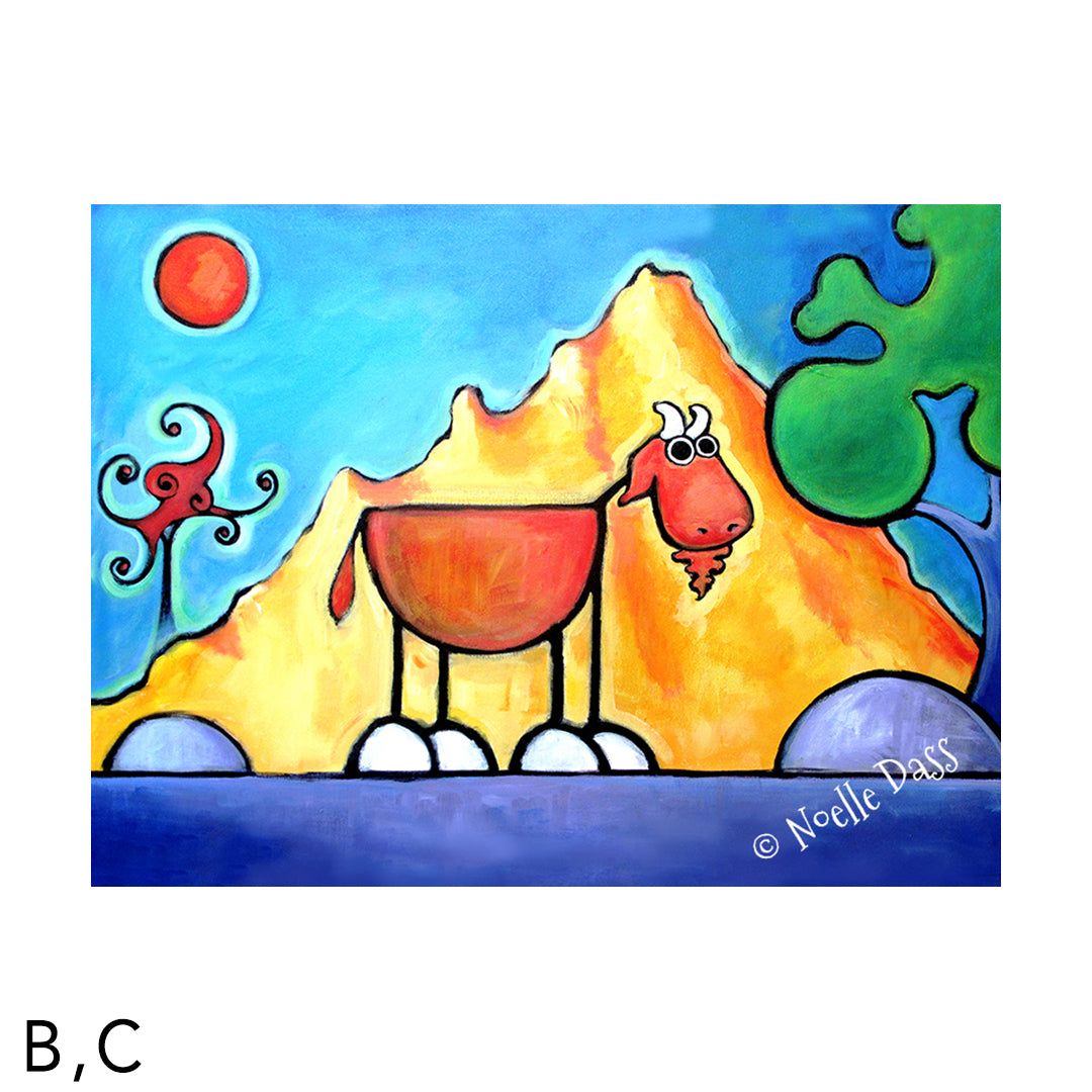 Get Your Goat On! C. Archival Paper - Image is 18x24 in.