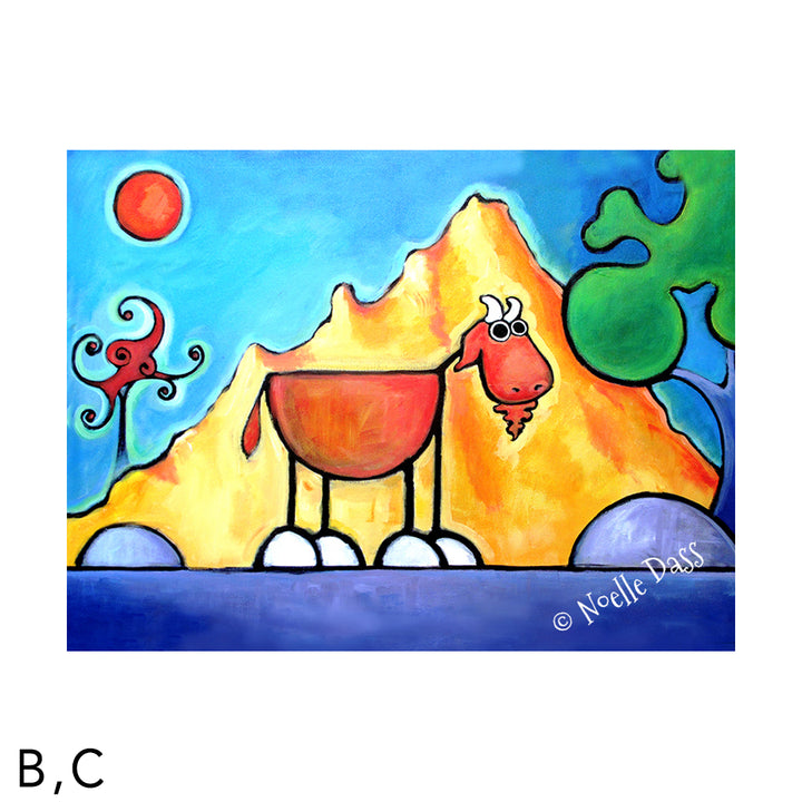 Get Your Goat On! C. Archival Paper - Image is 18x24 in.
