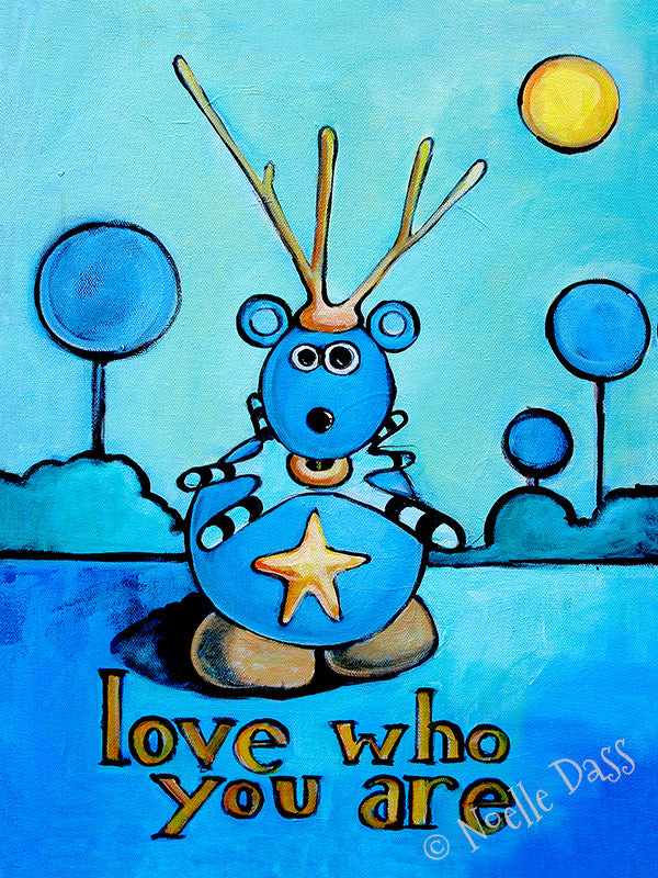 Love Who You Are Paper / 16x20 / Unframed