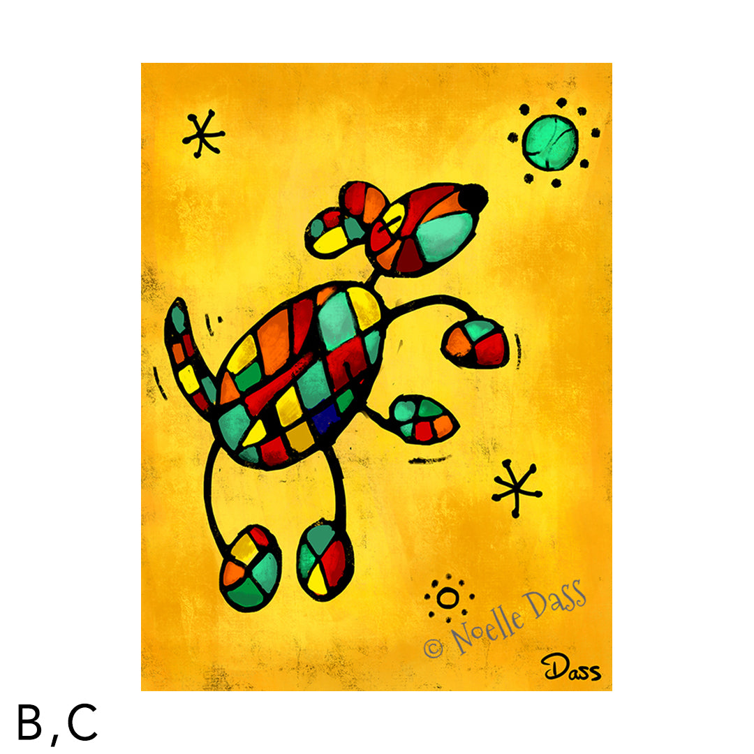 Miro's Dog C. Archival Paper - Image is 18x24 in.