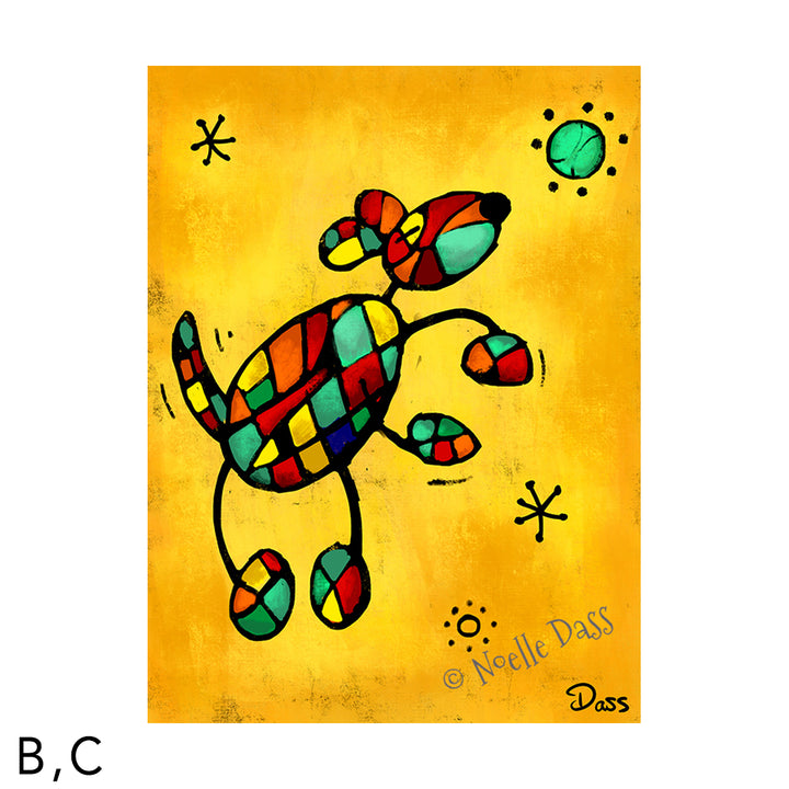 Miro's Dog C. Archival Paper - Image is 18x24 in.