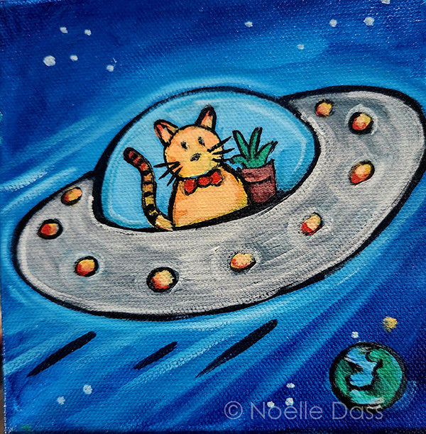 The Great Escape Series - CAT - 6x6x1.5 inches