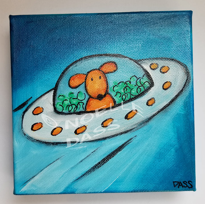 Custom UFO with your Pet - The Great Escape