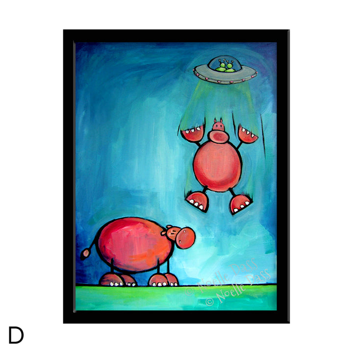 Must...Have...Hippo! D. Framed 6x8 in. paper
