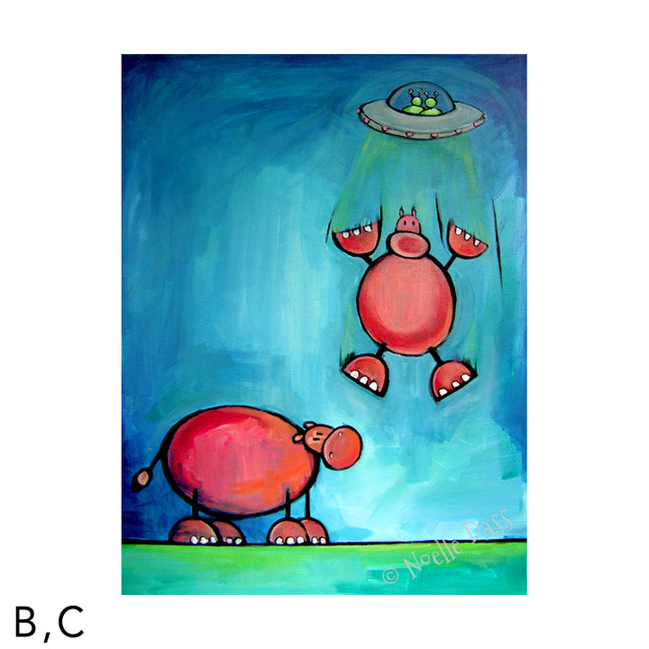 Must...Have...Hippo! C. Archival Paper - Image is 18x24 in.