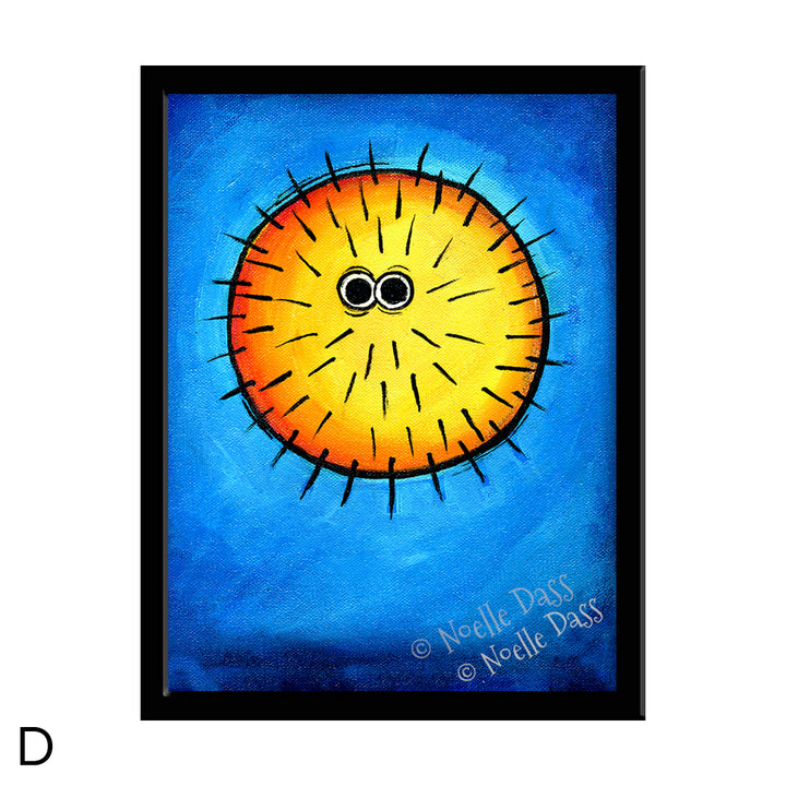 Puffer Blowfish Art @#$%^@#!! B. Archival Paper - Image is 16x20 in.