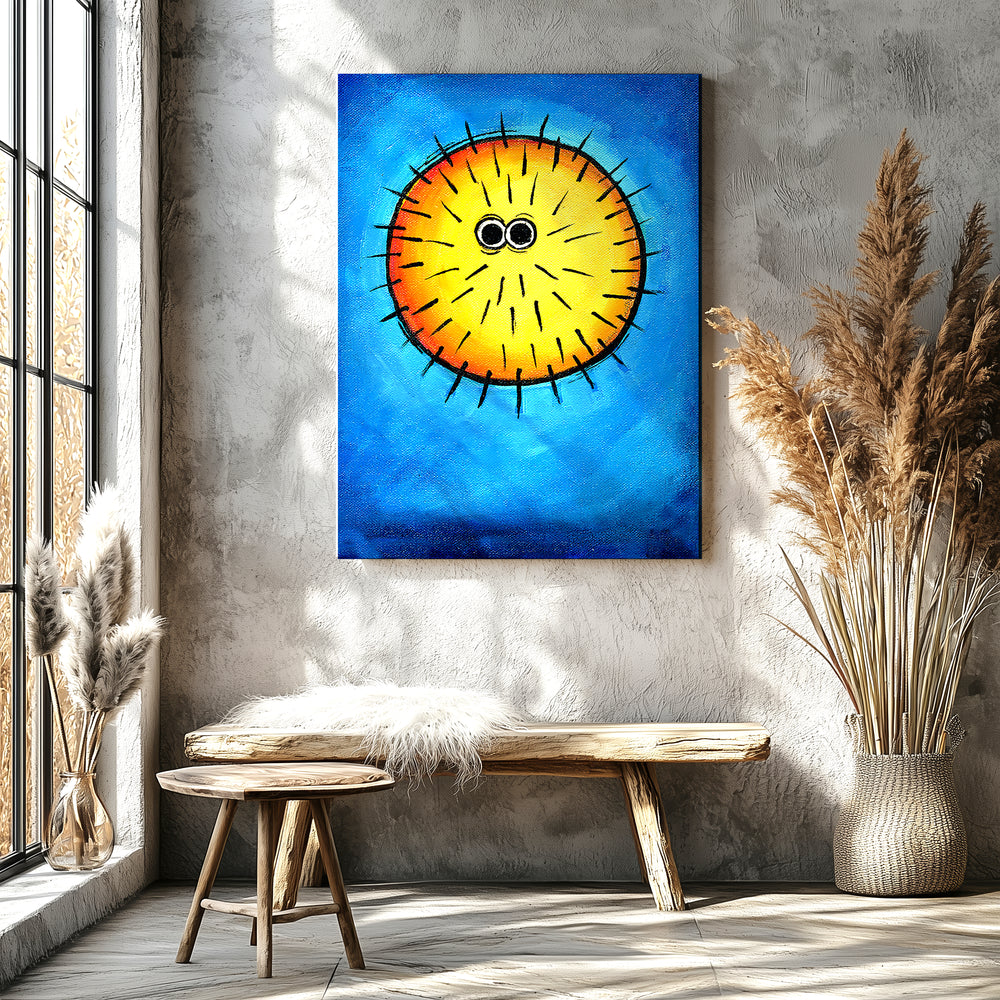 Puffer Blowfish Art @#$%^@#!! Paper / 16x20 / Unframed