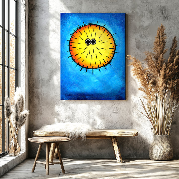 Puffer Blowfish Art @#$%^@#!! Paper / 16x20 / Unframed