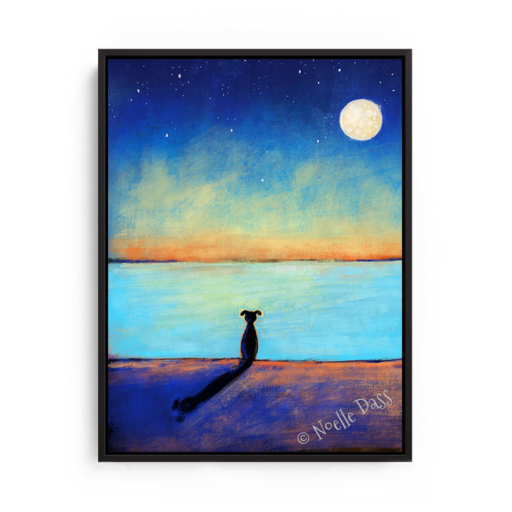 Contemplation Canvas / 11x14 / Black Floating Frame