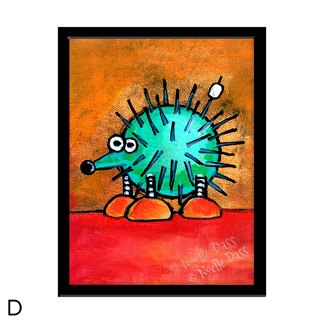 Marshmallow? What Marshmallow? D. Framed 6x8 in. paper