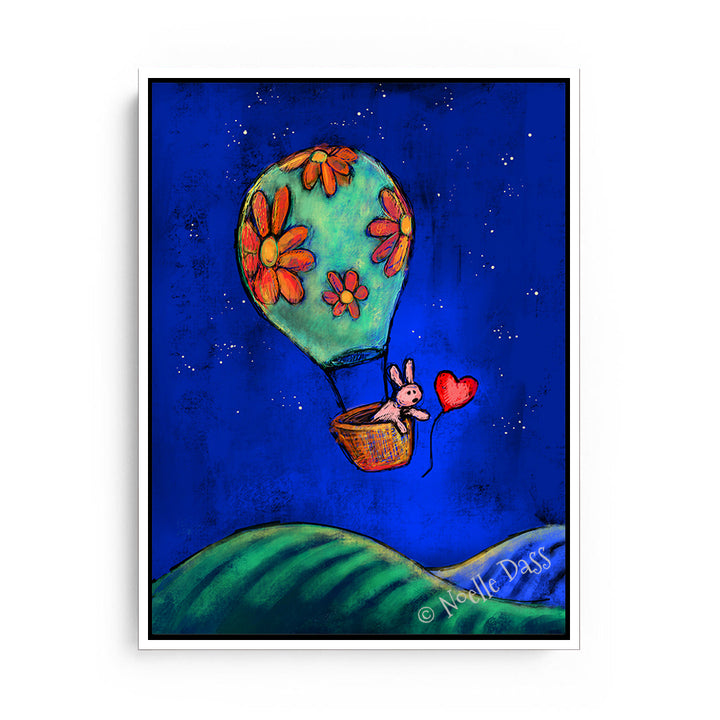 Rabbit Reaching for Red Balloon