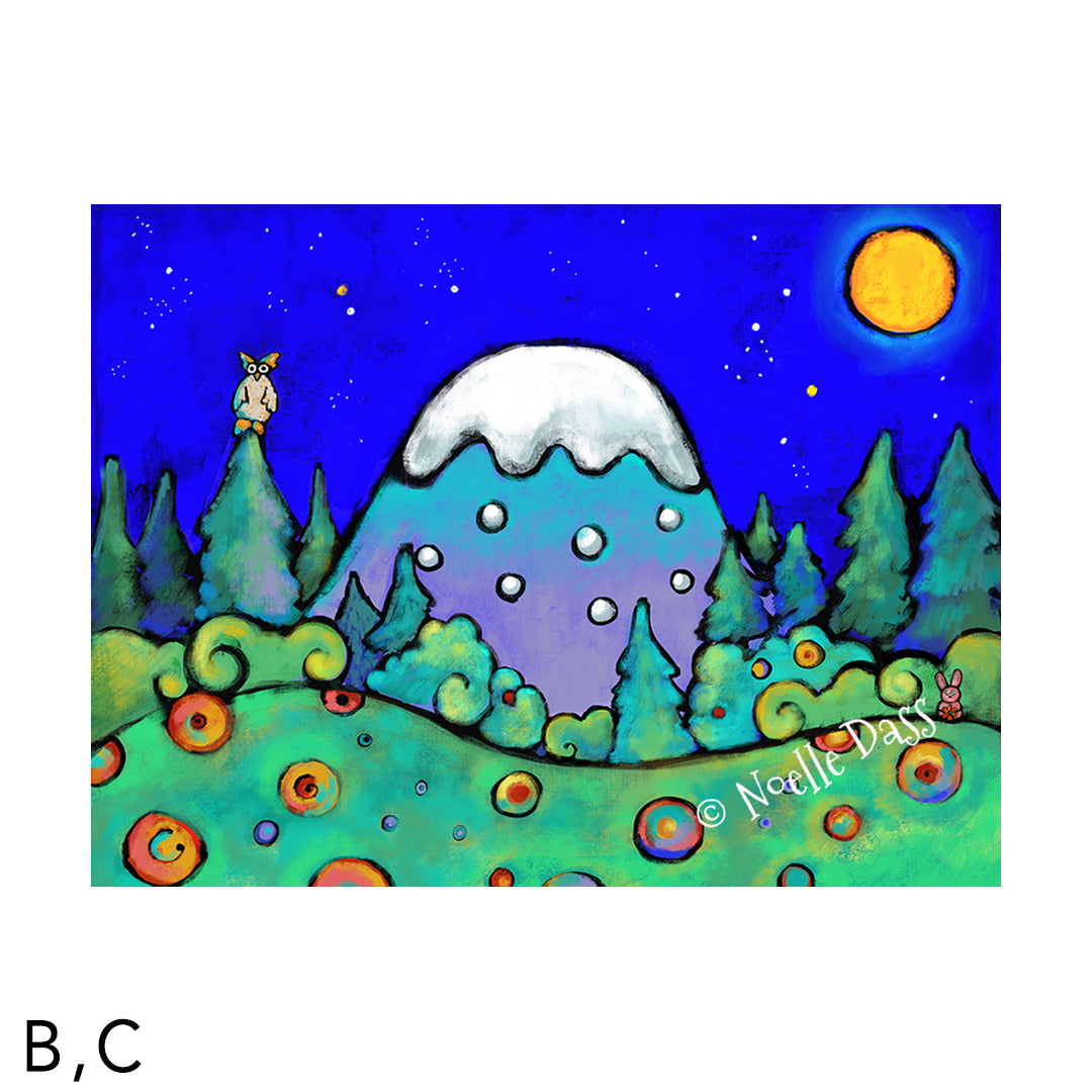 The Mountains are Calling and I Must Go C. Archival Paper - Image is 18x24 in.