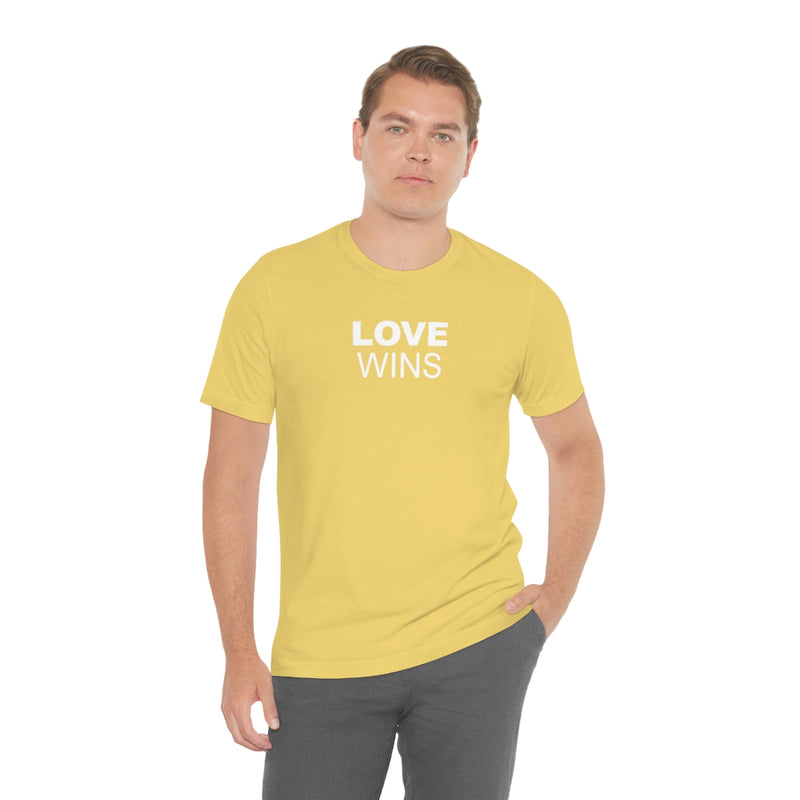 LOVE WINS Unisex T-Shirt