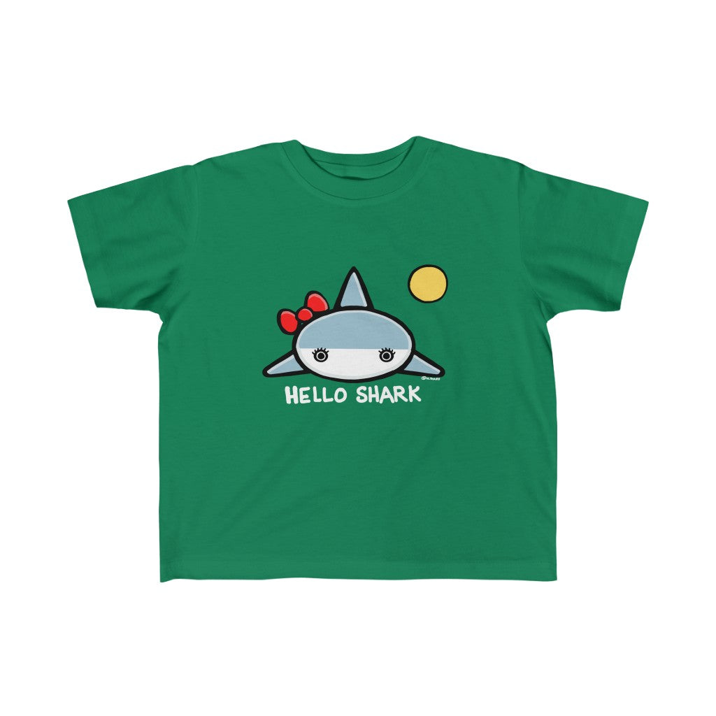 Childrens HELLO SHARK Sizes 2T to 6T T-Shirt