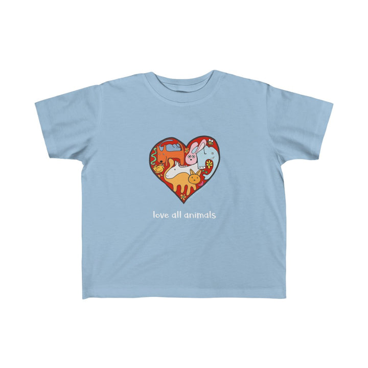 Childrens Love All Animals Sizes 2T to 6T T-Shirt