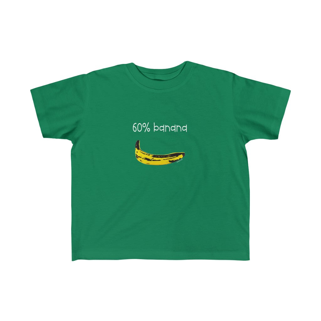 Childrens 60% banana Sizes 2T to 6T T-Shirt