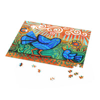 Mama and Baby Bird Puzzle (120, 252, 500-Piece)