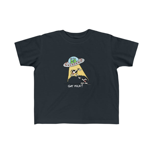 Childrens  UFO Abducting Cows Sizes 2T to 6T T-Shirt