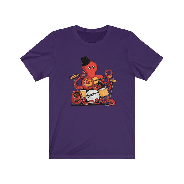 Rocktopus Octopus Unisex Soft Cotton T-Shirt
