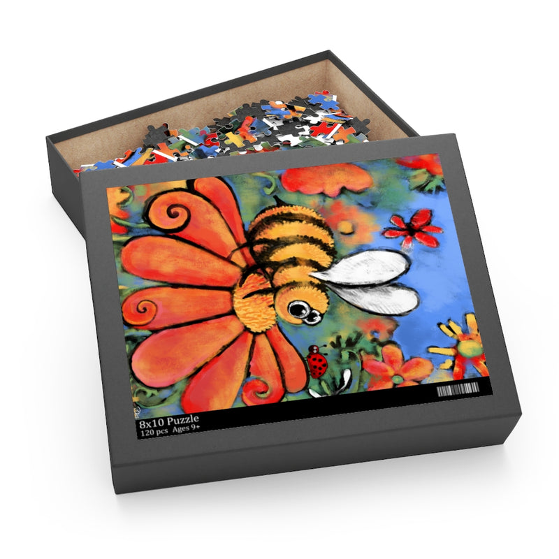 A Bee's Day Out Puzzle (120, 252, 500-Piece)