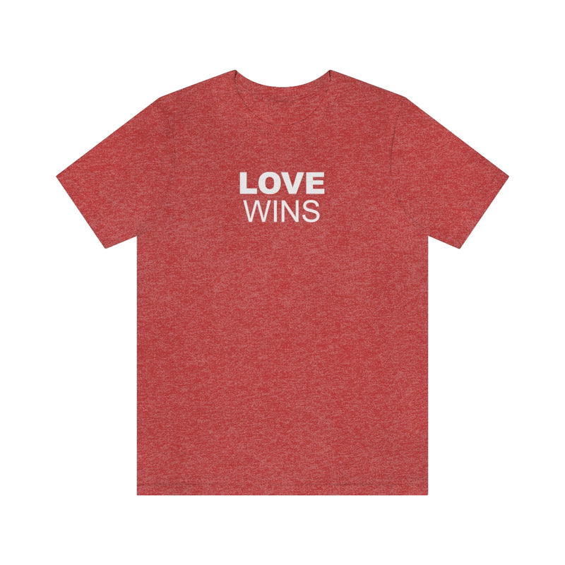 LOVE WINS Unisex T-Shirt