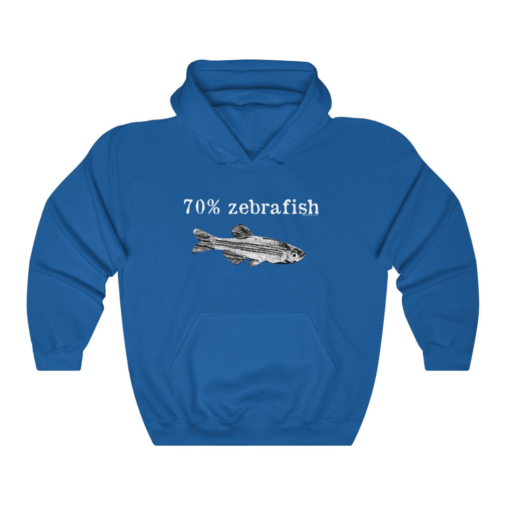 70% Zebrafish Hooded Sweatshirt
