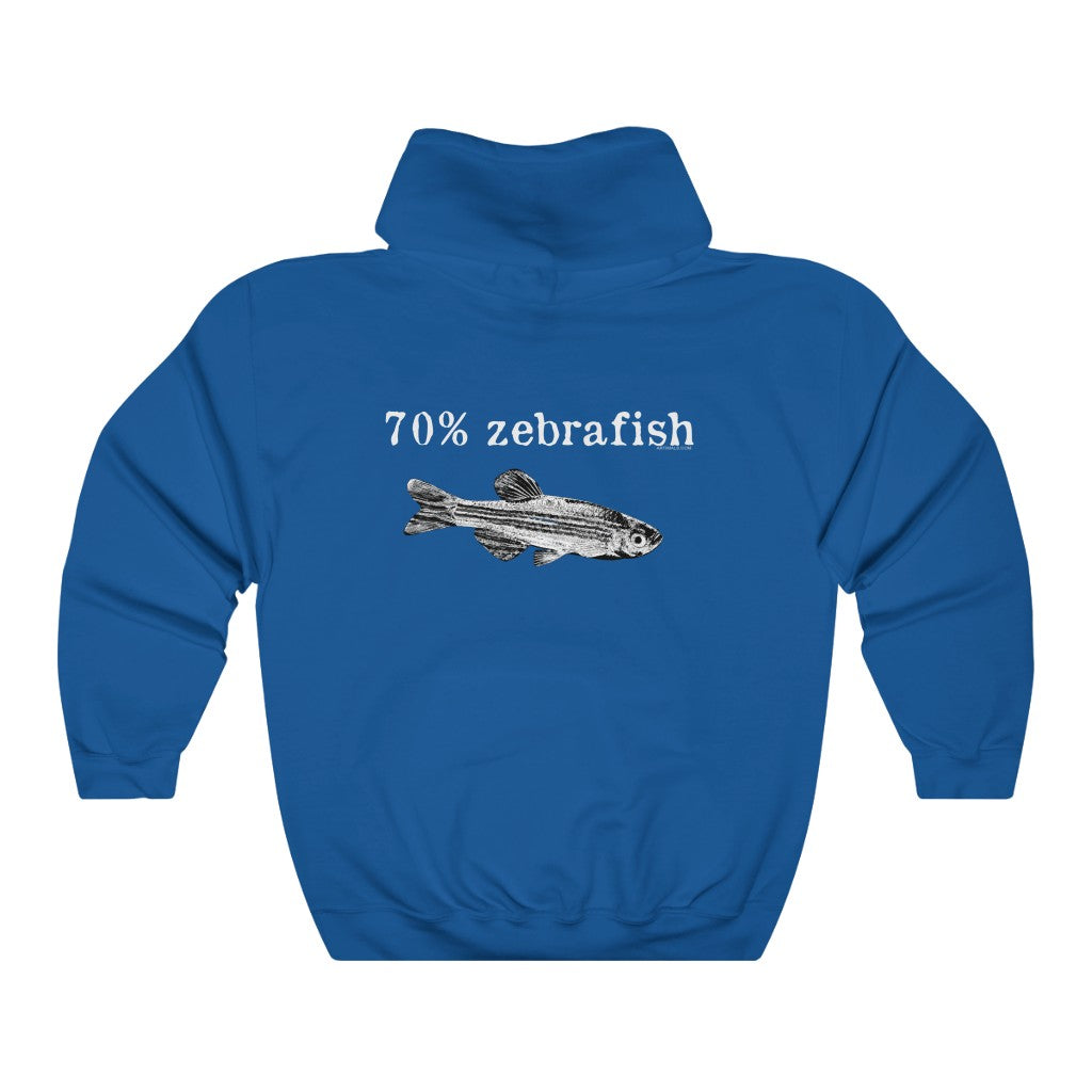 70% Zebrafish Hooded Sweatshirt