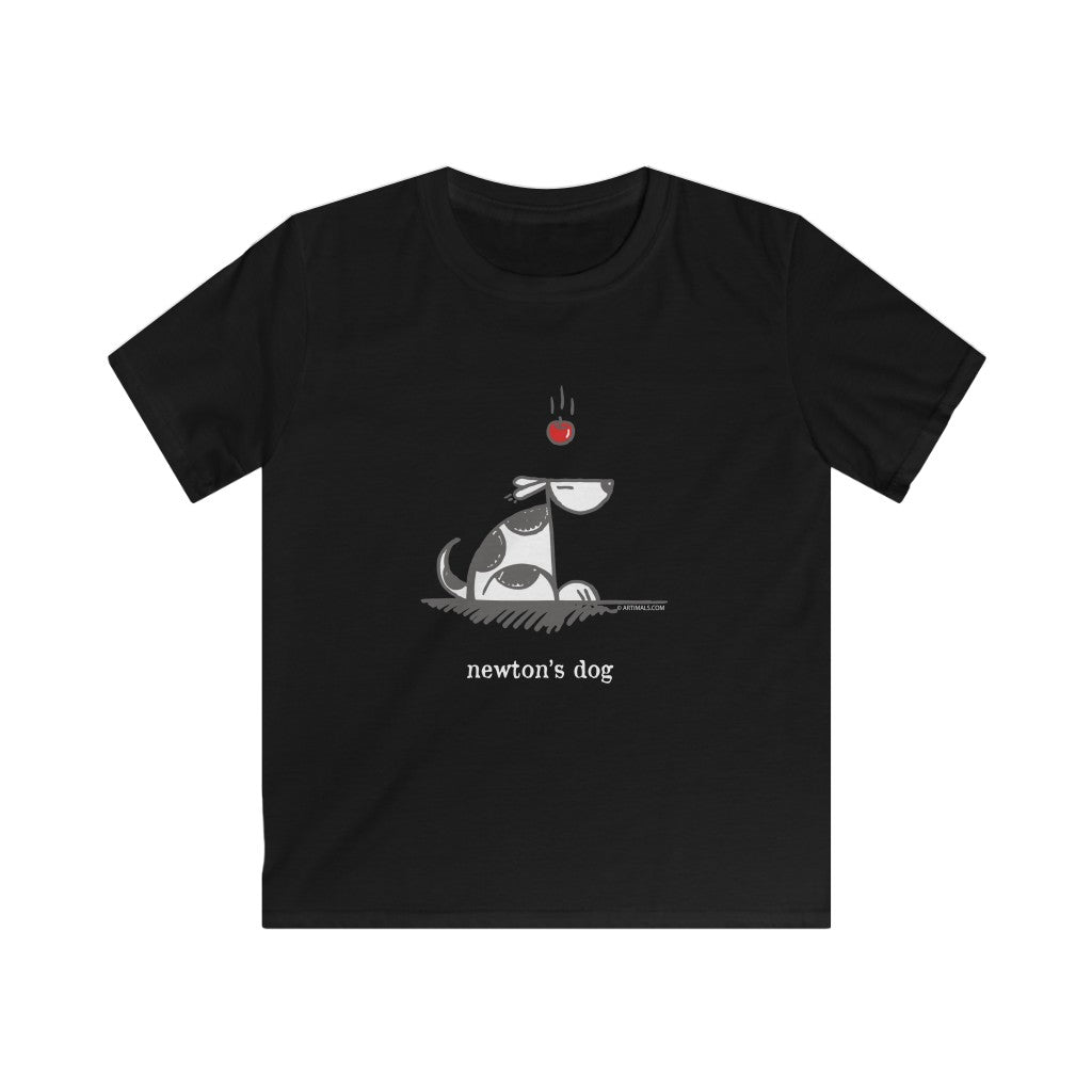 Newtons Dog Youth Soft Tee