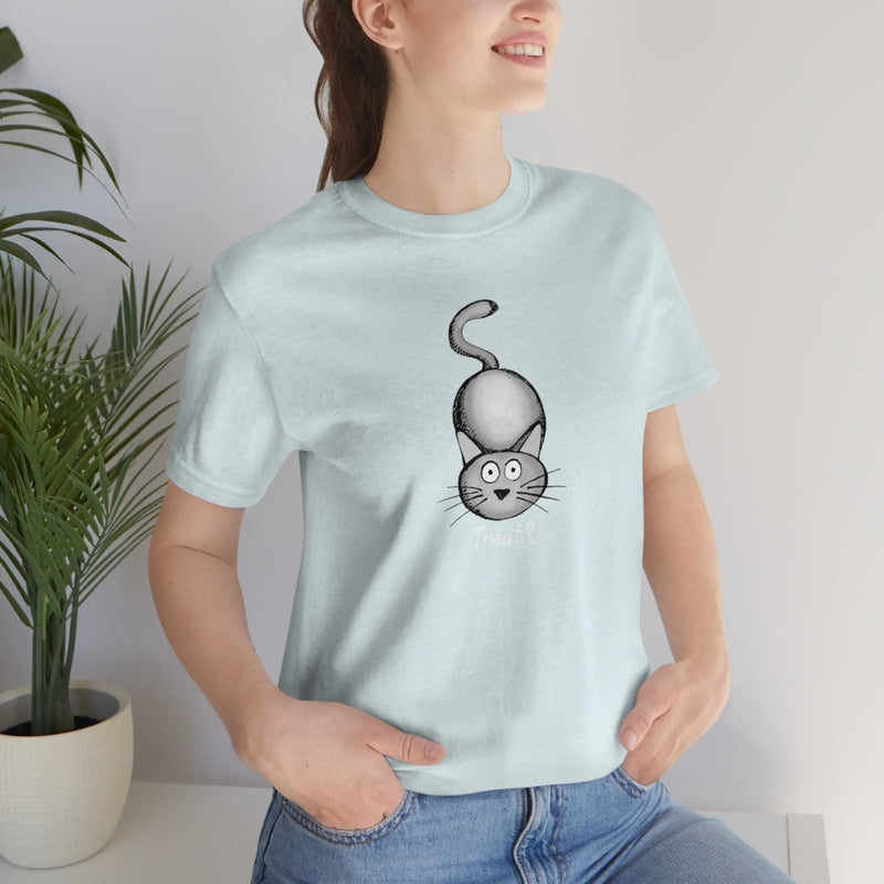 Treat (Cat) Unisex Soft Cotton T-Shirt