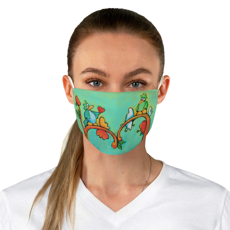 A New Hope Love Birds Fabric Face Mask