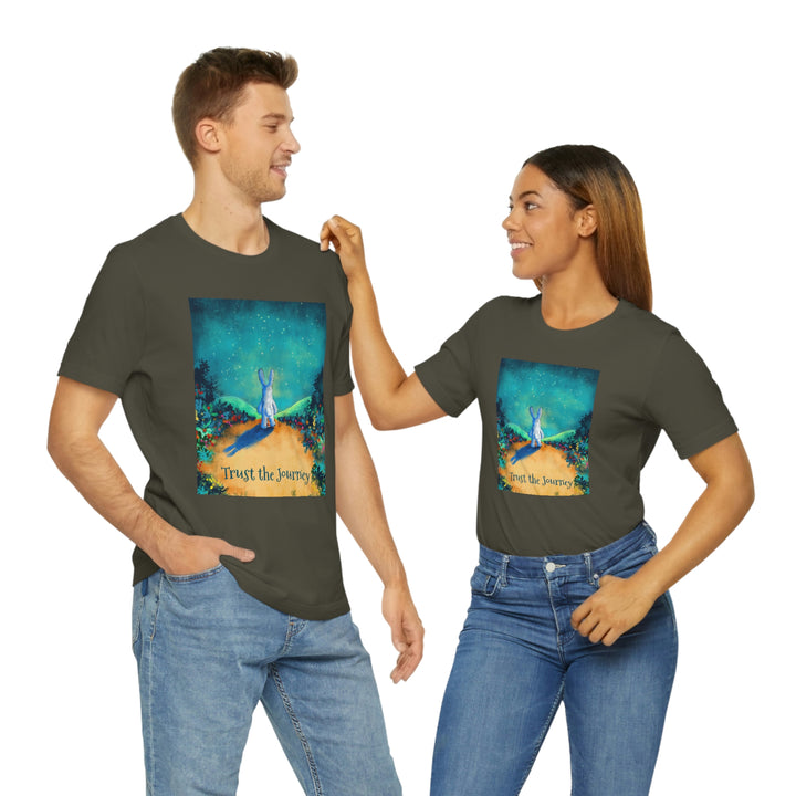 Trust the Journey Rabbit Unisex T-Shirt