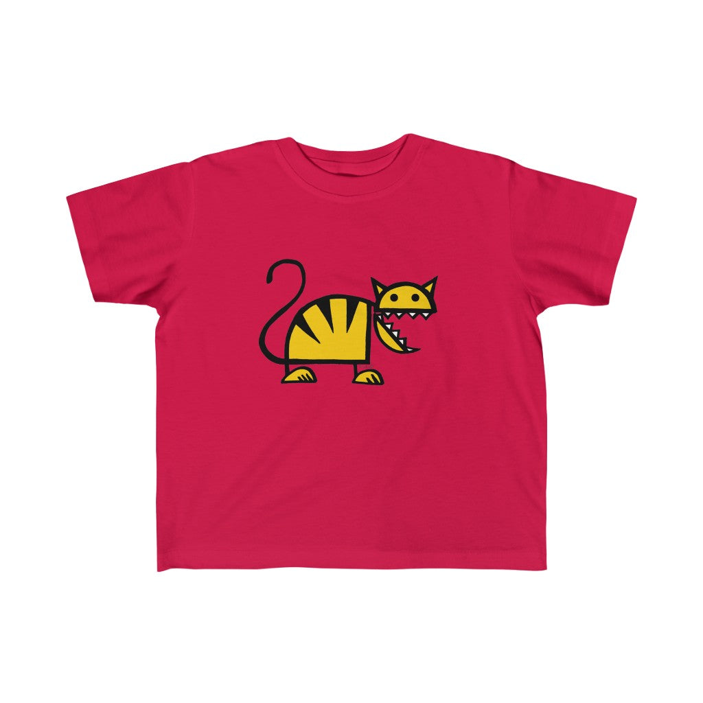 Crazy Cat Childrens Sizes 2T to 6T T-Shirt