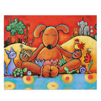 The Doggie Lama Puzzle (120, 252, 500-Piece)