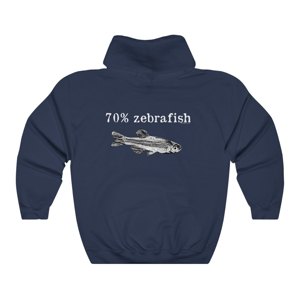 70% Zebrafish Hooded Sweatshirt