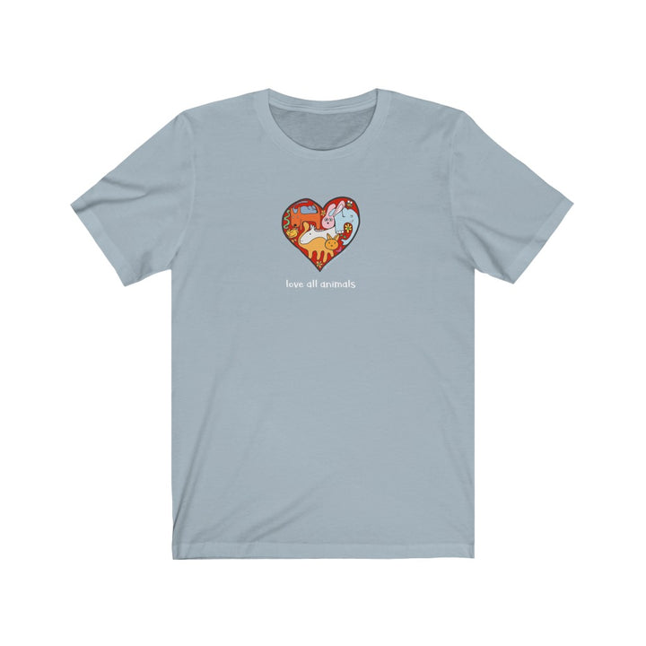 Love all animals Unisex Soft Cotton T-Shirt