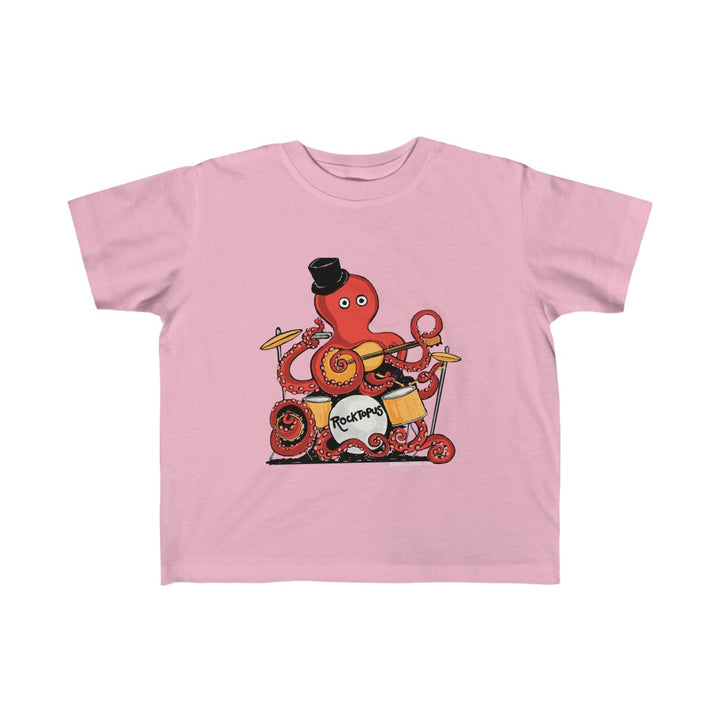 Childrens Rocktopus Sizes 2T to 6T T-Shirt