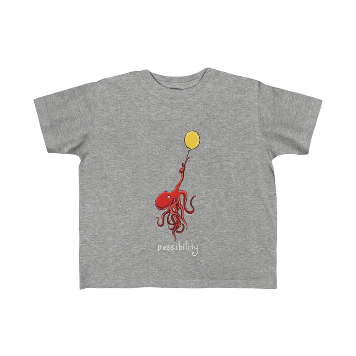 Childrens Octopus holding balloon Sizes 2T to 6T T-Shirt