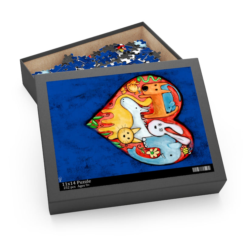 Love All Animals Puzzle (120, 252, 500-Piece)