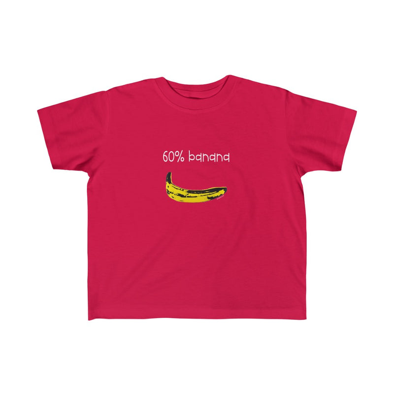 Childrens 60% banana Sizes 2T to 6T T-Shirt