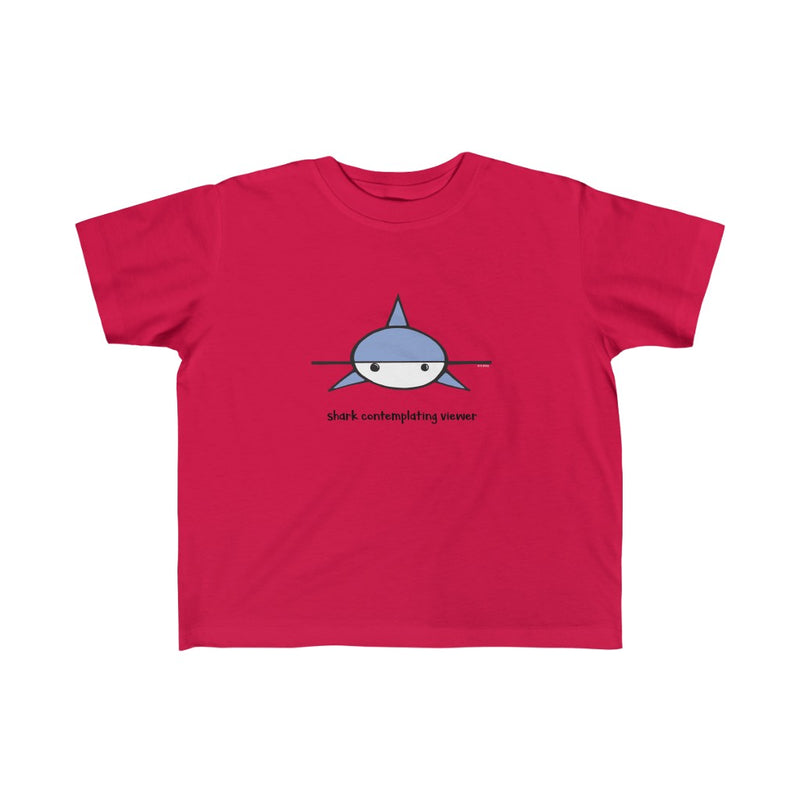 Shark Contemplating Viewer Sizes 2T to 6T T-Shirt