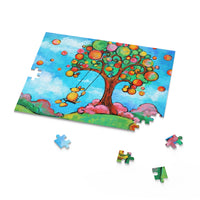 Happiness (Dog on Swing) Puzzle (120, 252, 500-Piece)