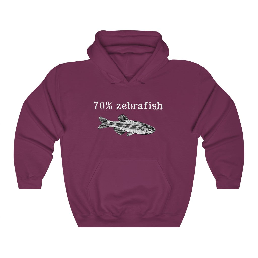 70% Zebrafish Hooded Sweatshirt